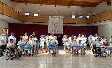 1a Edizione della Caccia al Tesoro sensoriale organizzata da GND in collaborazione con l’Unione Italiana Ciechi e Ipovedenti per l’estate ragazzi inclusiva “Il viaggio di Arlo”