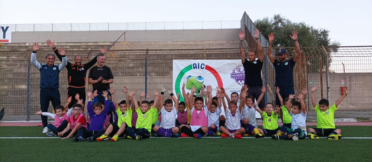 Gocce nel Deserto ospite speciale di AIC Junior allo Stadio S. Rizzo - gocce nel deserto