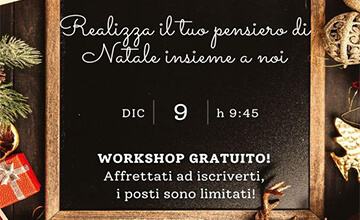 Giornata internazionale delle persone con disabilità - Promozione 1a Ed. Workshop “Gocce nel Deserto”