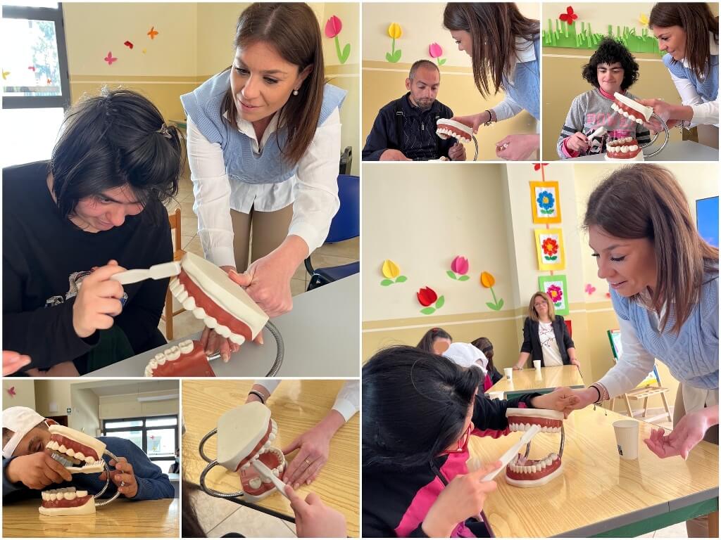 Lezione di Prevenzione e Igiene dentale con Studio Odontoiatrico Iapichino - gocce nel deserto