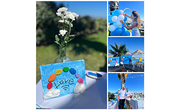 Mostra d’Arte (allestimento by Valentina Wedding Planner) e premiazione Miglior Follower - Festa di fine Colonia 2023