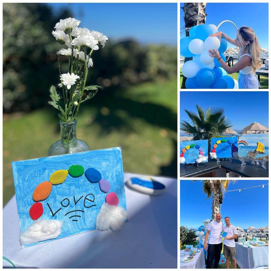 Mostra d’Arte (allestimento by Valentina Wedding Planner) e premiazione Miglior Follower - Festa di fine Colonia 2023 - gocce nel deserto