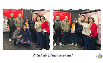 Gocce nel Deserto in visita alla Mostra di Michele Straface