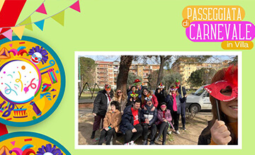 “Passeggiata in Villa” per Carnevale